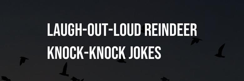 Laugh-Out-Loud Reindeer Knock-Knock Jokes: 65 Hilarious Christmas 2024 Edition