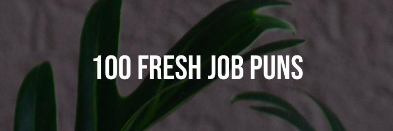 Putting the Fun in Work: Laugh your Way to Success with 100 Fresh Job Puns!